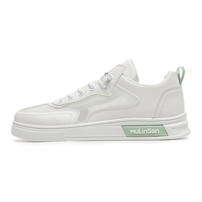 

Обувь для скейтбординга мужская Mulinsen, White Green