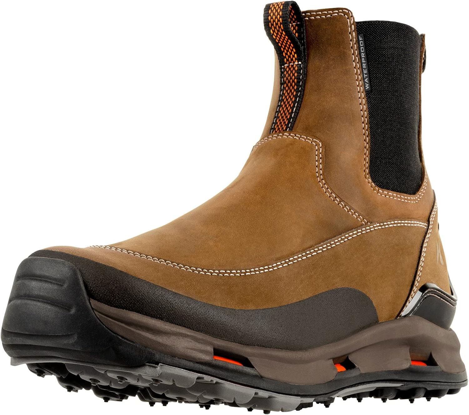 

Мужские ботинки Korkers Alpine Chelsea с подошвой Trailtrac, коричневый