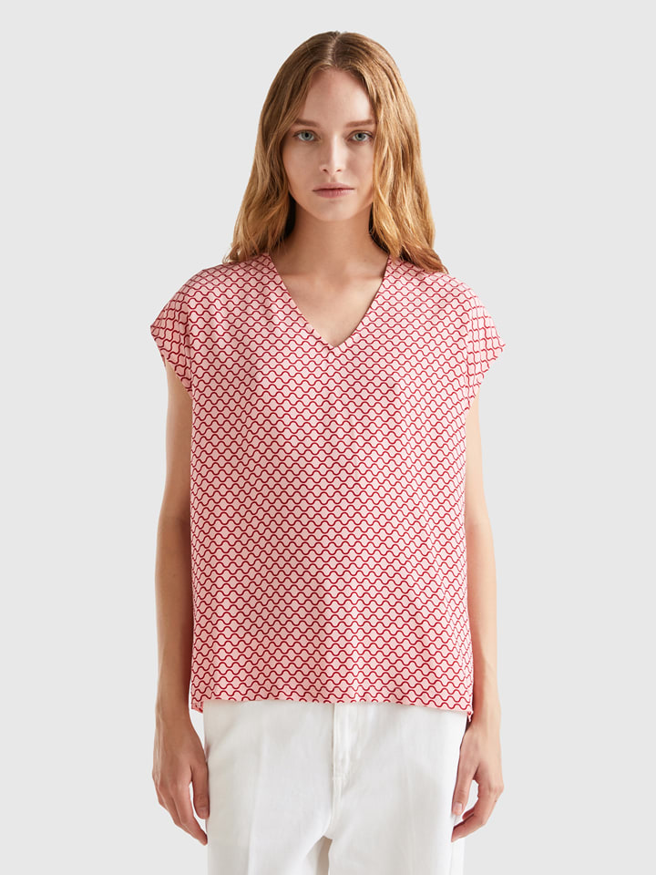 

Блузка Benetton, цвет rosa/rot