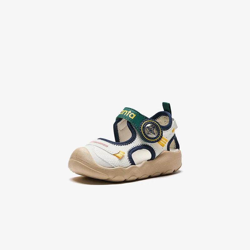 Детские кроссовки из искусственной кожи и текстиля Antakids, Oxygen Green Anta White — фото 4