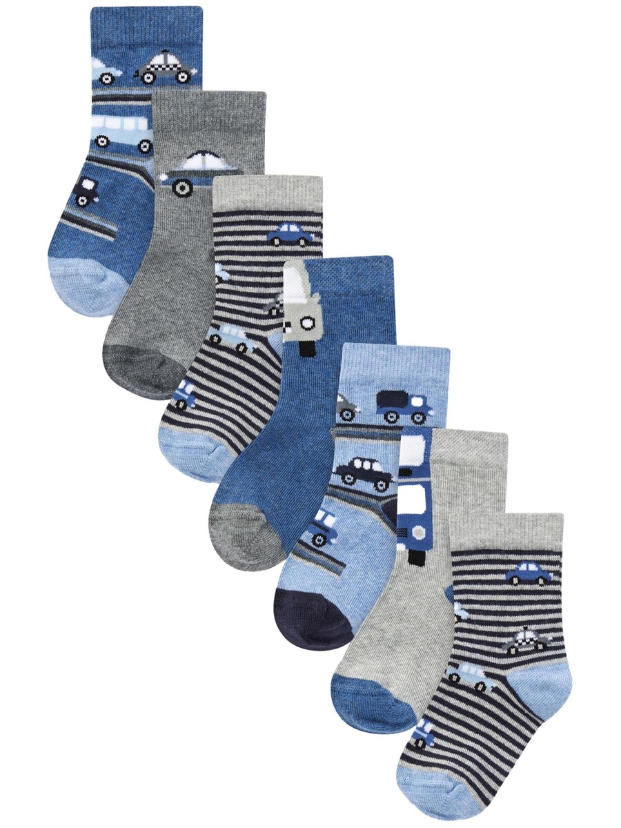 

Носки Next, цвет Opal/Dark blue/Grey/Dark grey