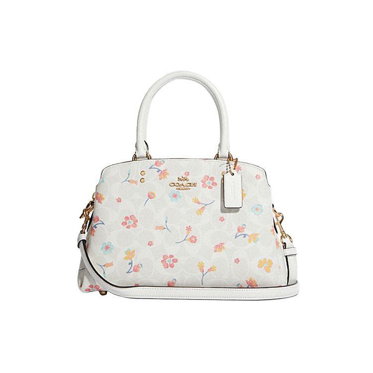 

COACH Сумка Лили из коровьей кожи Средний размер Женская белая