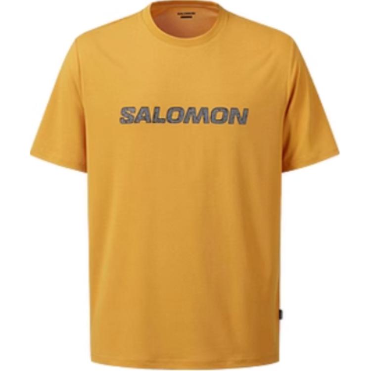 

Футболка с коротким рукавом AMPHI TERRAZZO M OUTDOOR горчично-желтая SALOMON