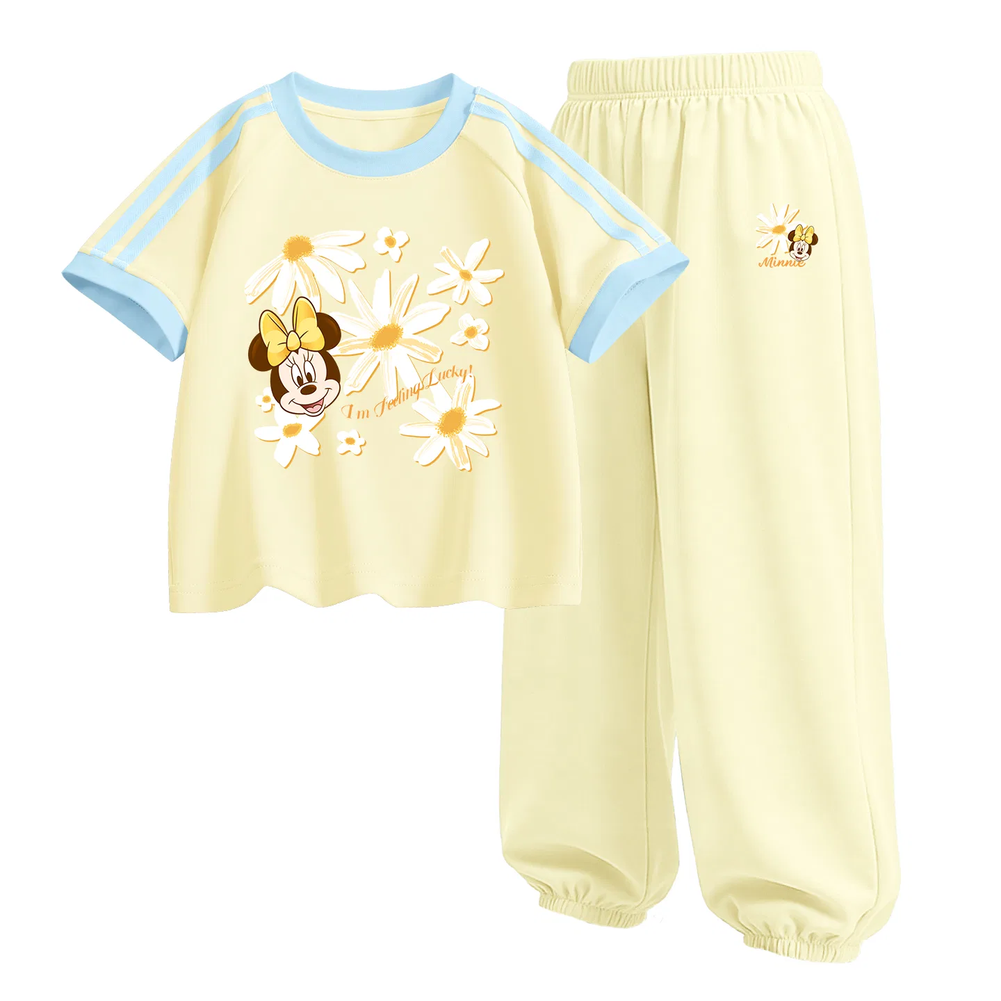 Детский спортивный костюм Casual Sportswear 2 Piece Set Disney, Di Chao Yang K Honey Blend Yellow+Di Chao Yang K Sunrise Yellow — фото 4