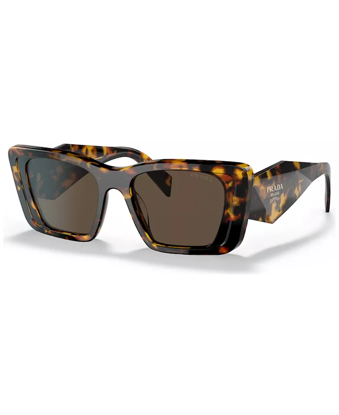 

Солнцезащитные очки для женщин Symbole Butterfly, модель PR 08YS PRADA, коричневый