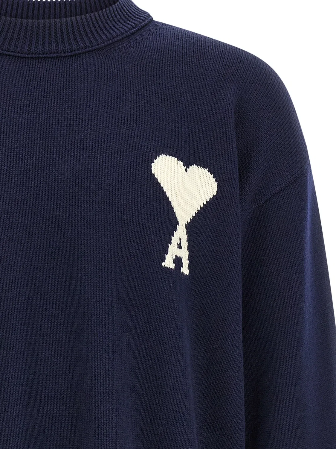 Свитер «Ami de Coeur» AMI Paris, синий — фото 3