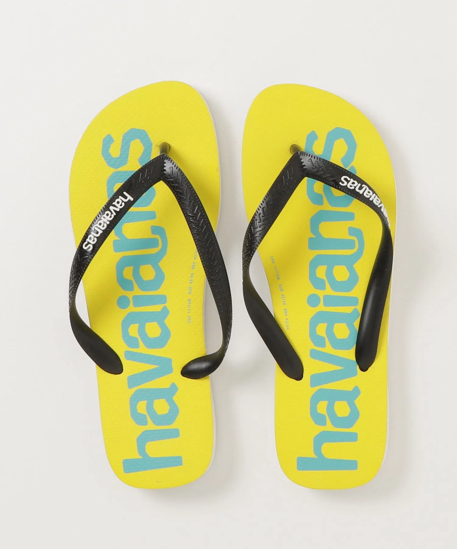 Мужские пляжные сандалии Havaianas Top Logomania 2 чёрные — фото 4