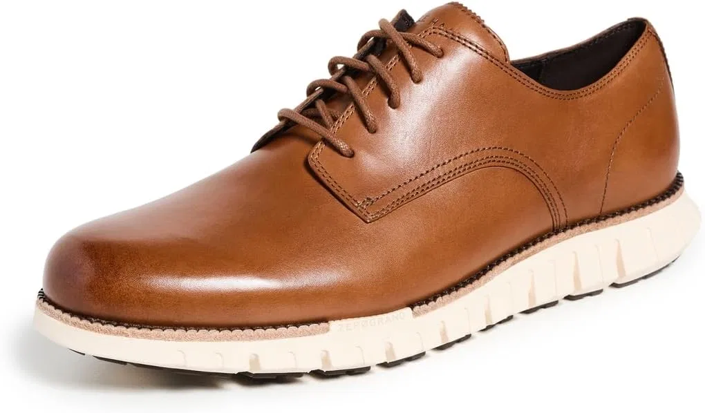 Туфли Mens COLE HAAN - Zerogrand Wing Oxford, British Tan Ivory