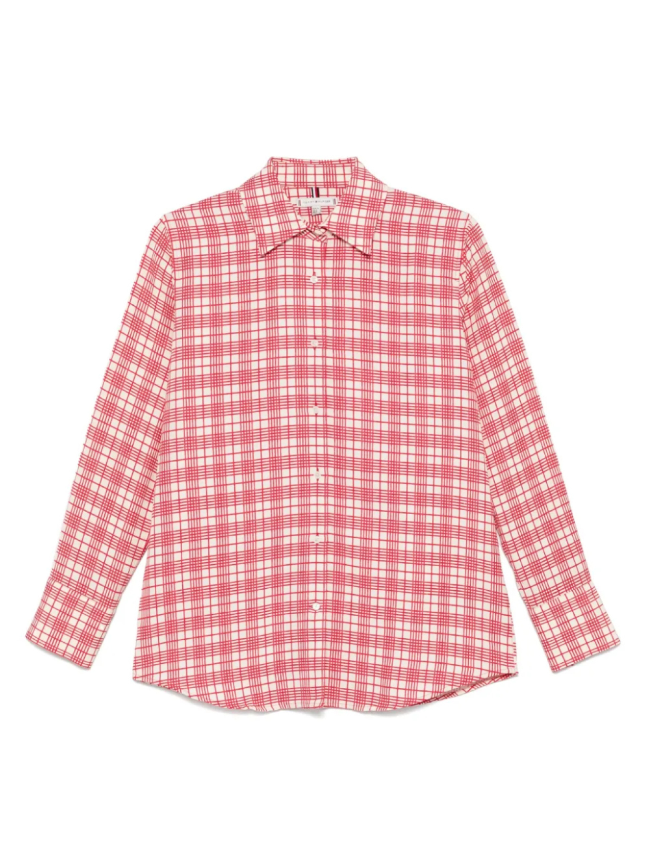 

Рубашка в клетку Tommy Hilfiger, розовый