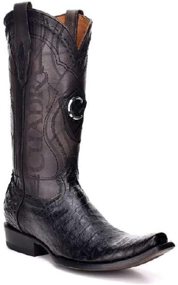 

Вестернские сапоги Cuadra Crocodile Belly 1J30FY, черный