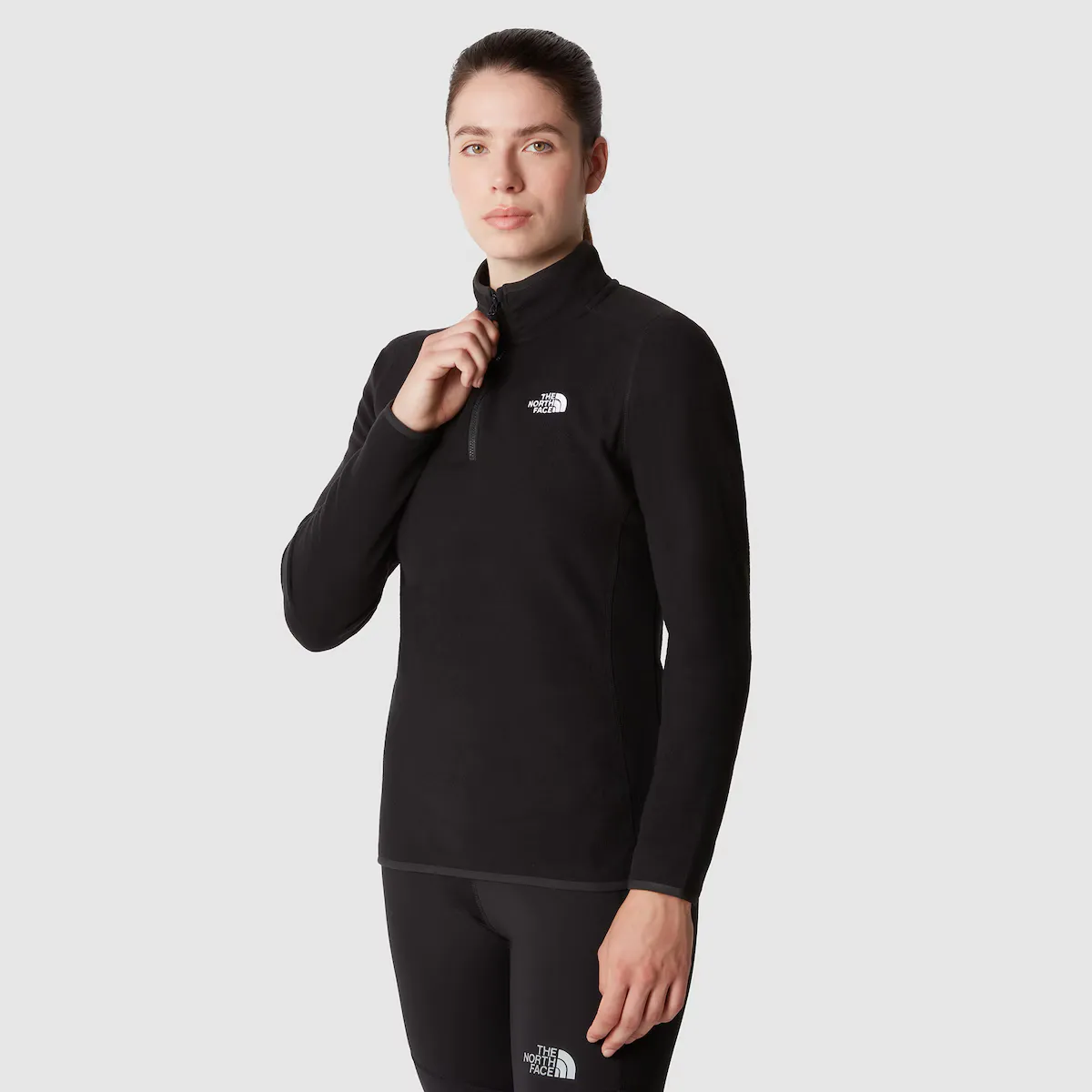 

Женский флис Glacier 100 The North Face, чёрный