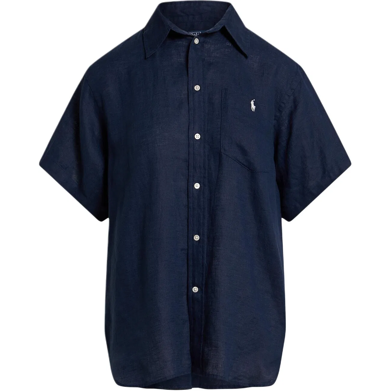 Рубашка SS26 Large Size Women's Polo Ralph Lauren, Dark Blue