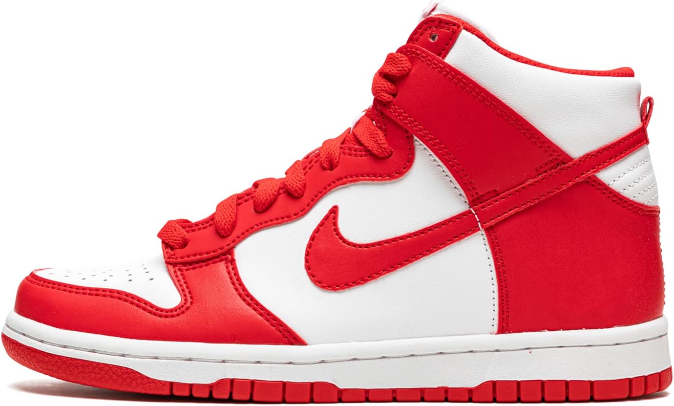 

Кроссовки Nike Unisex-Child Nike Dunk High (Gs), белый