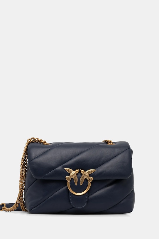 

Кожаная сумка Pinko, синий