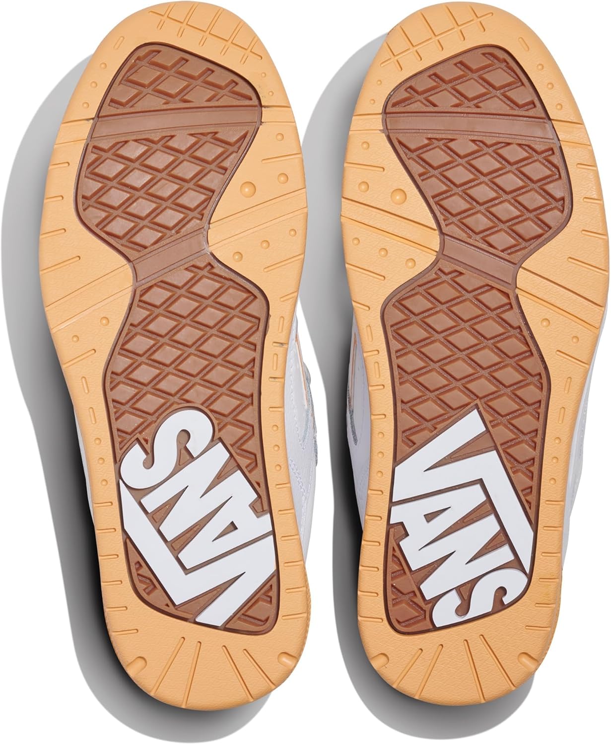 Унисекс-кроссовки Vans Upland, белый/оранжевый — фото 4
