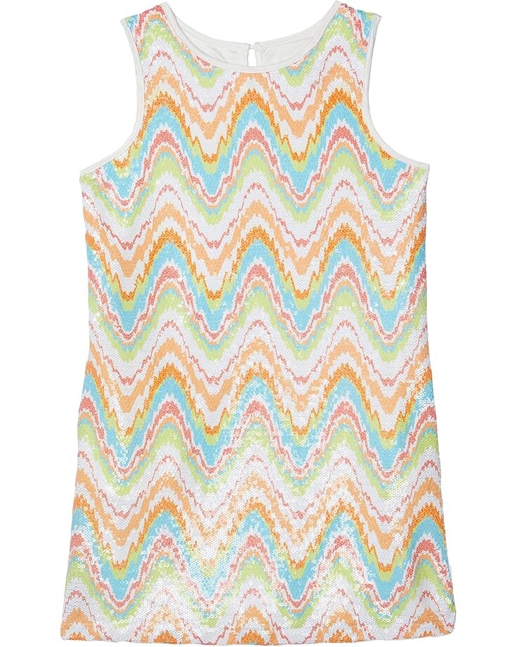 

Платье PEEK Flame Print Sequin Dress, разноцветный