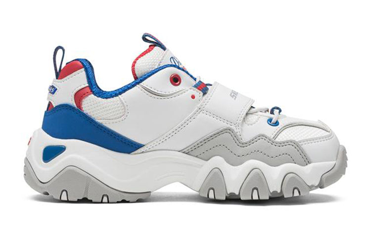 Кроссовки Skechers D'Lites II K Running Shoes White/Blue 996301L-WGBL, синий — фото 2