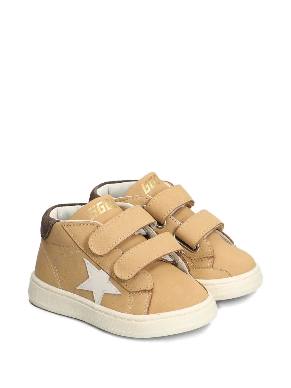 Кожаные кроссовки June Ballstar Golden Goose Kids, нейтральный