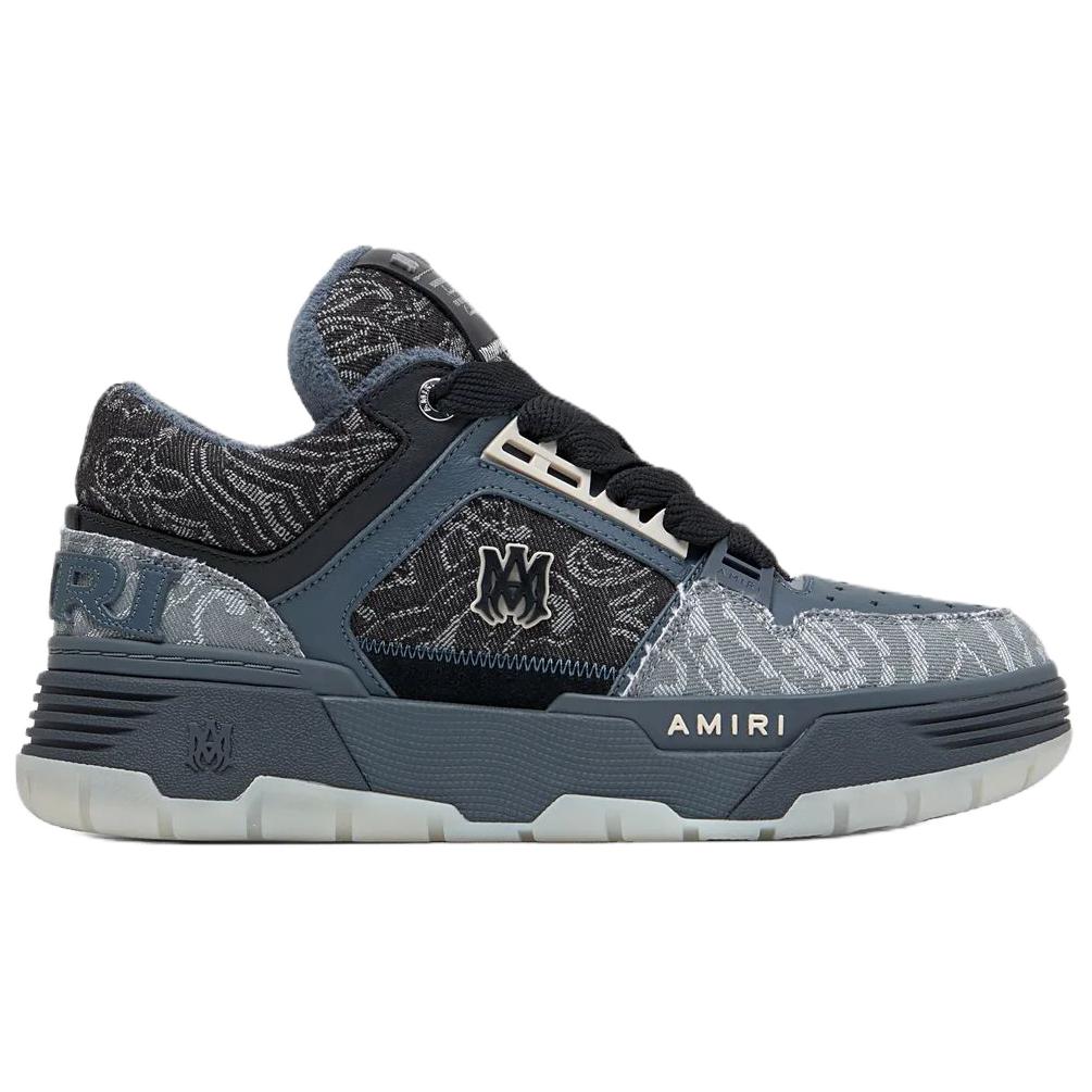 AMIRI MA 1 Low top Skateboard Shoes мужские черно-синие — фото 3