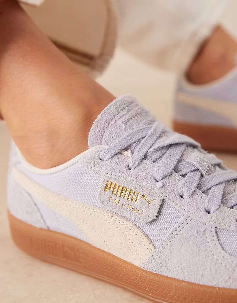 Кроссовки Puma Palermo Vintage синего цвета — фото 4