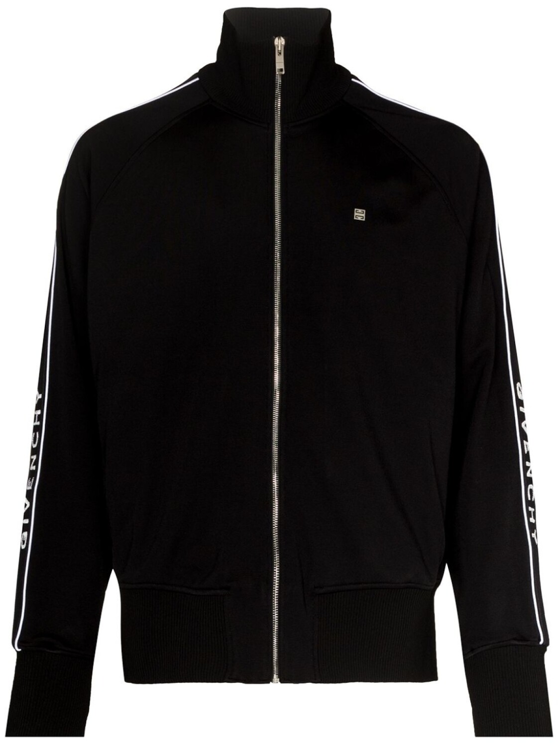 

Givenchy куртка на молнии с логотипом, черный