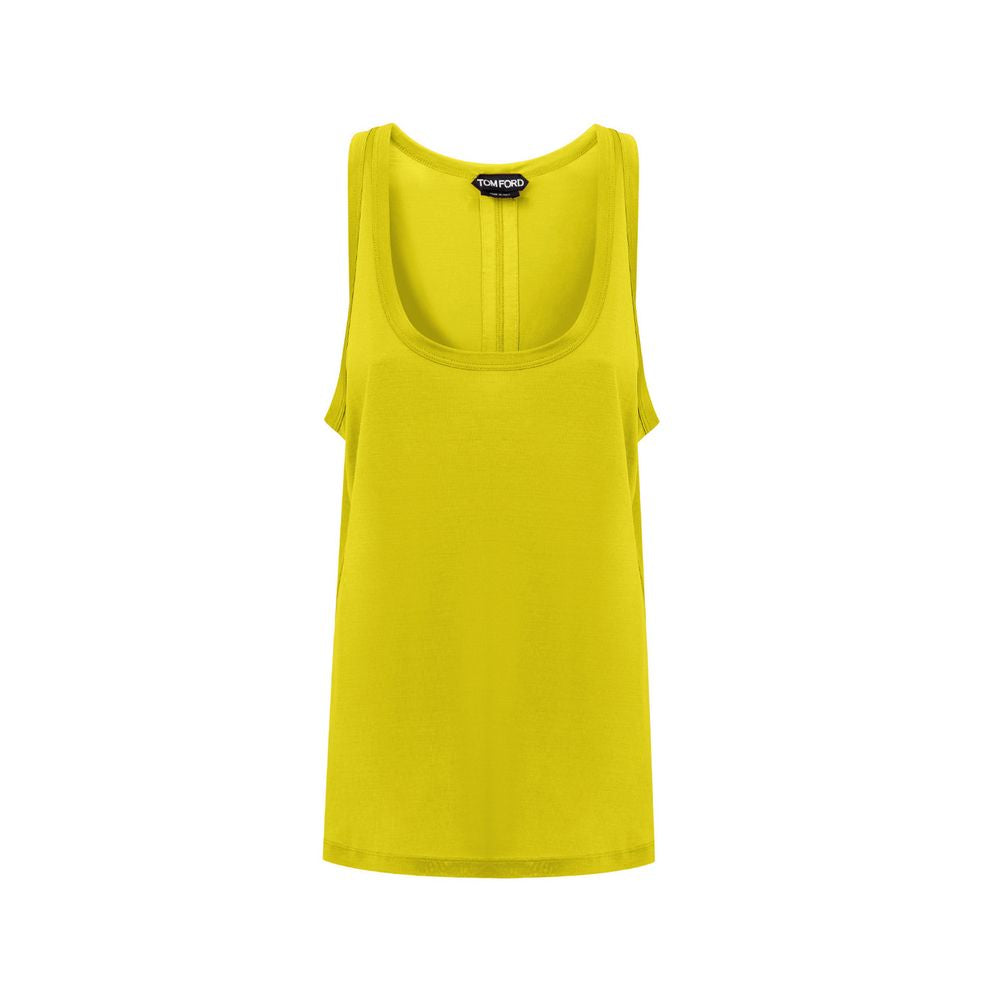 

Топ Tom Ford Silk Tank, желтый