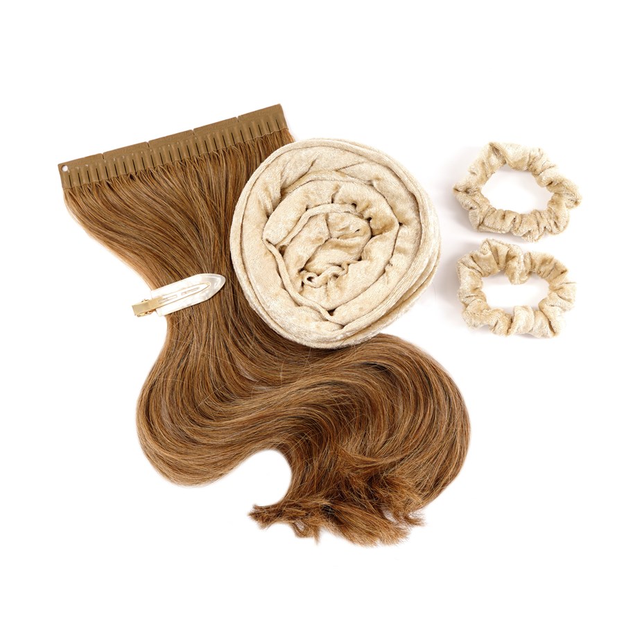 Резинка для волос lockenband shiny beige Lotta Curls, количество 1 шт. — фото 2
