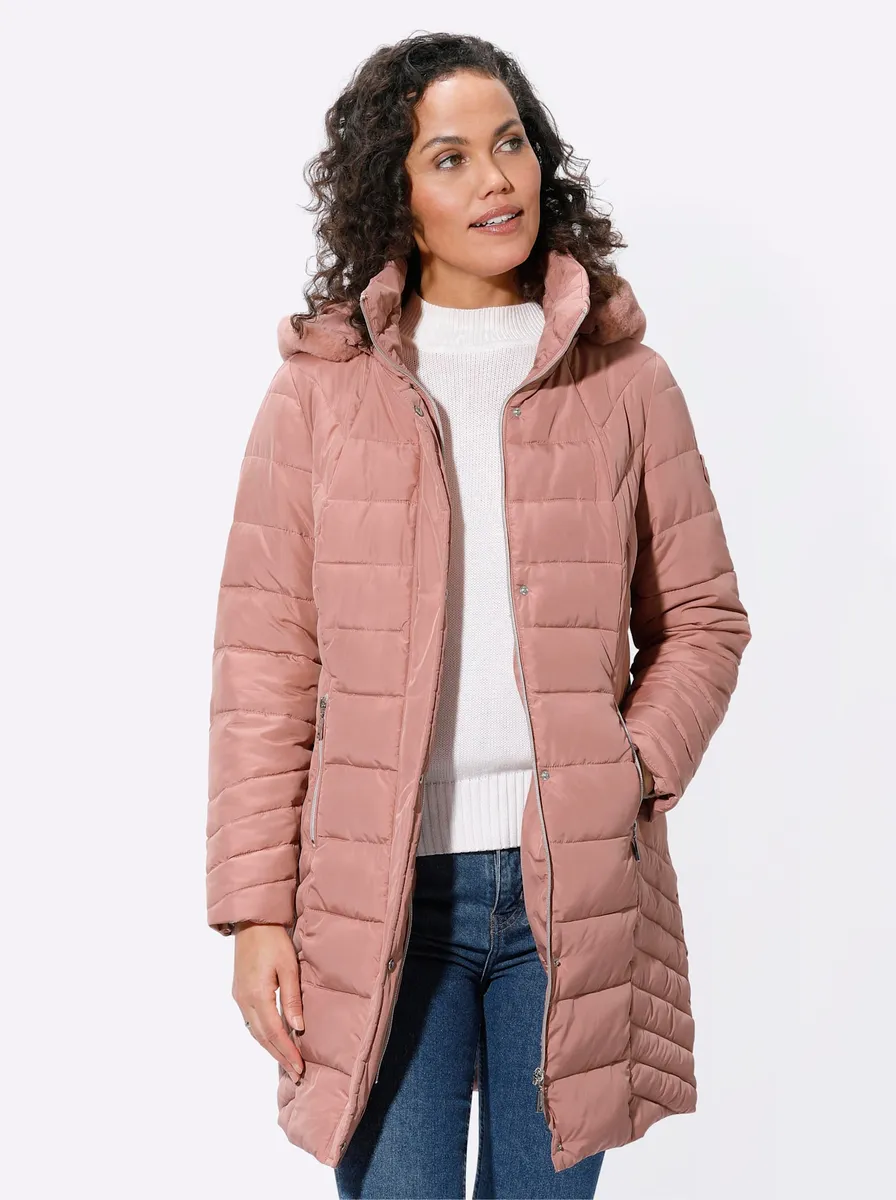 

Повседневного образа стеганая куртка с капюшоном Casual Looks, цвет Rosenholz