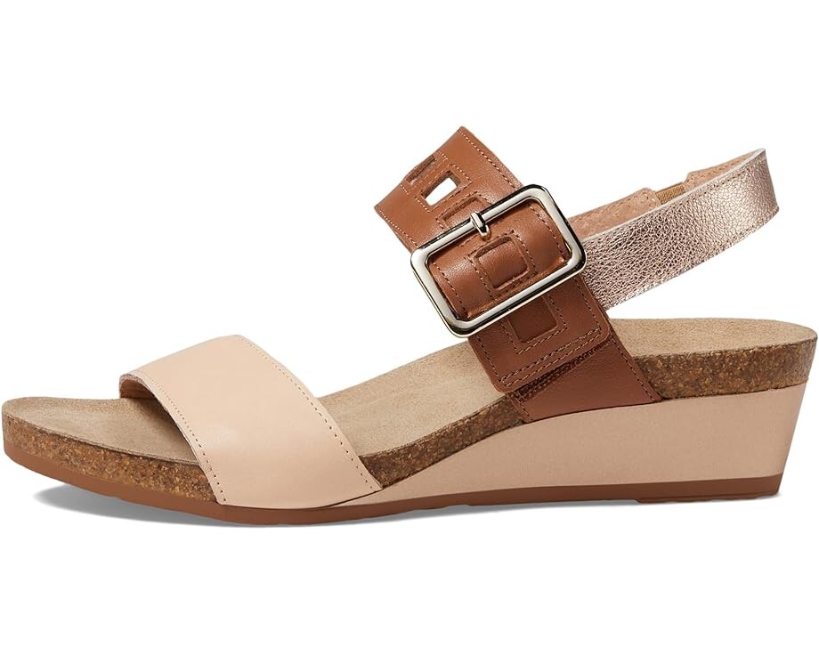 Туфли Naot Dynasty, цвет Pale Blush Leather/Caramel Leather/Soft Rose Gold Leather — фото 4