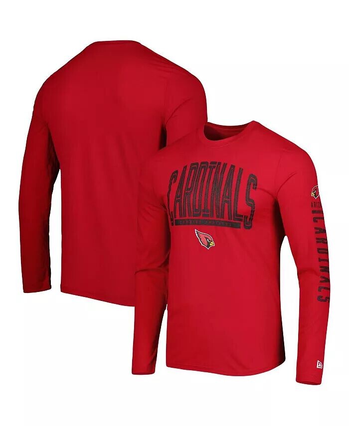 

Мужская футболка с длинным рукавом Cardinal Arizona Cardinals Joint Authentic Home Stadium New Era