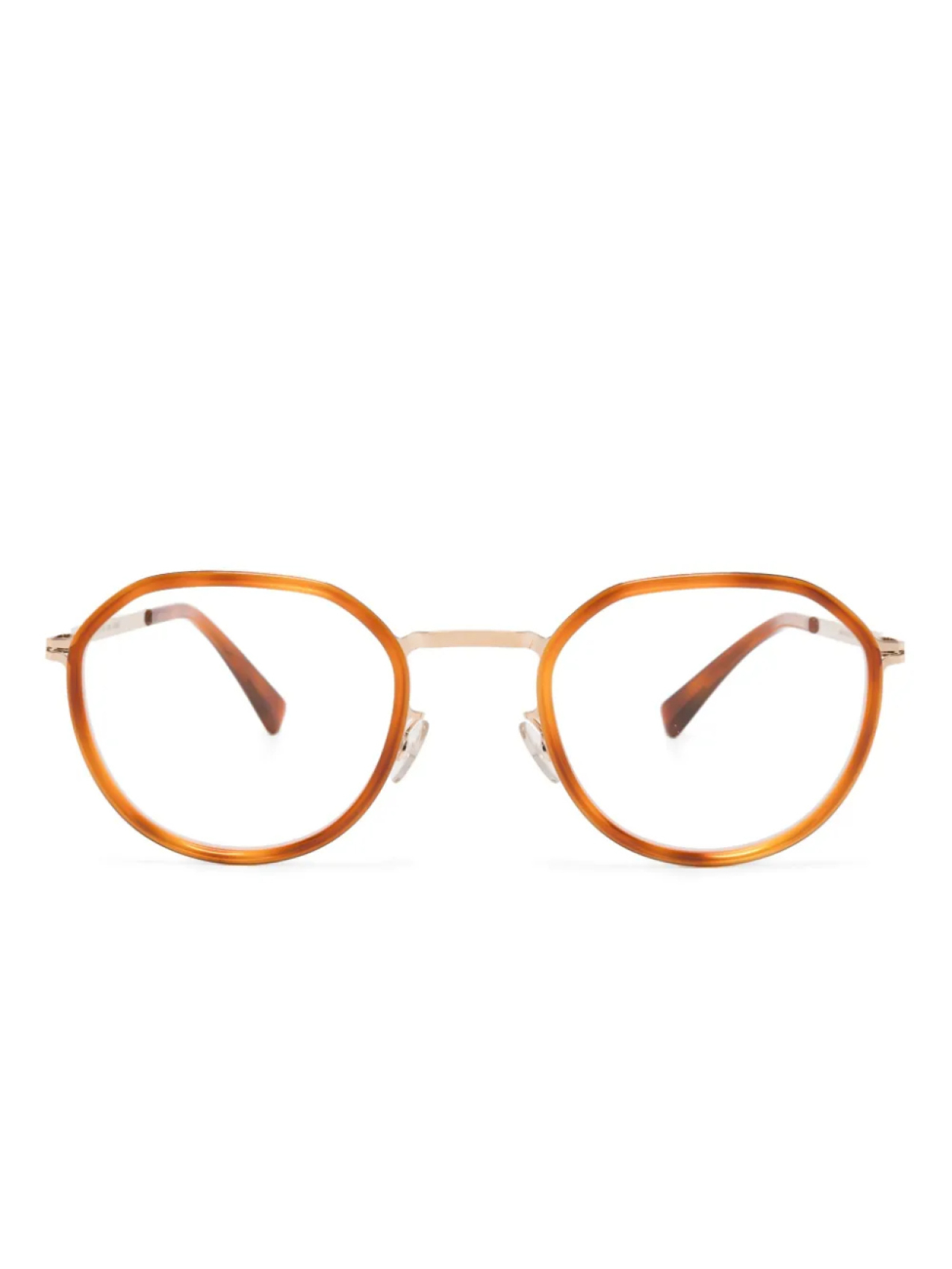 

Mykita очки в круглой оправе, коричневый
