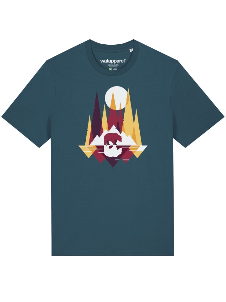 

Футболка wat Apparel, синий