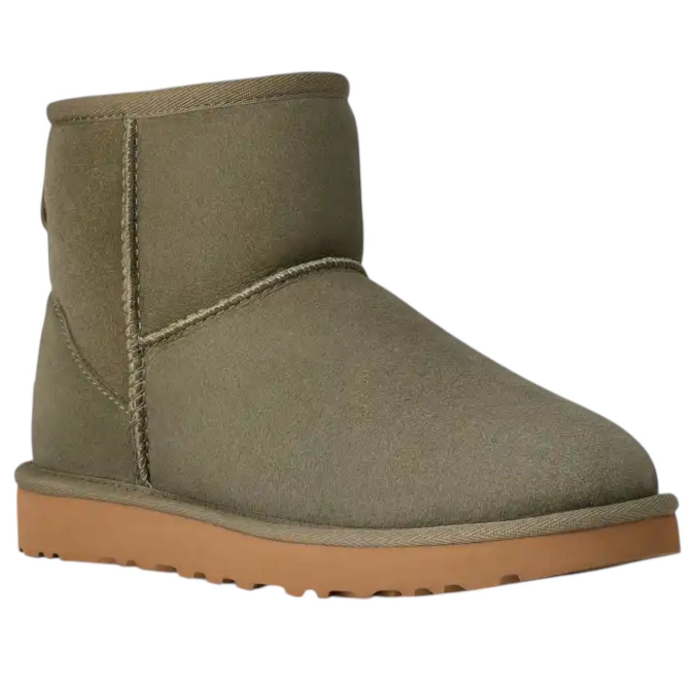 Угги (WMNS) UGG Classic Mini II 'Moss Green ' — фото 2
