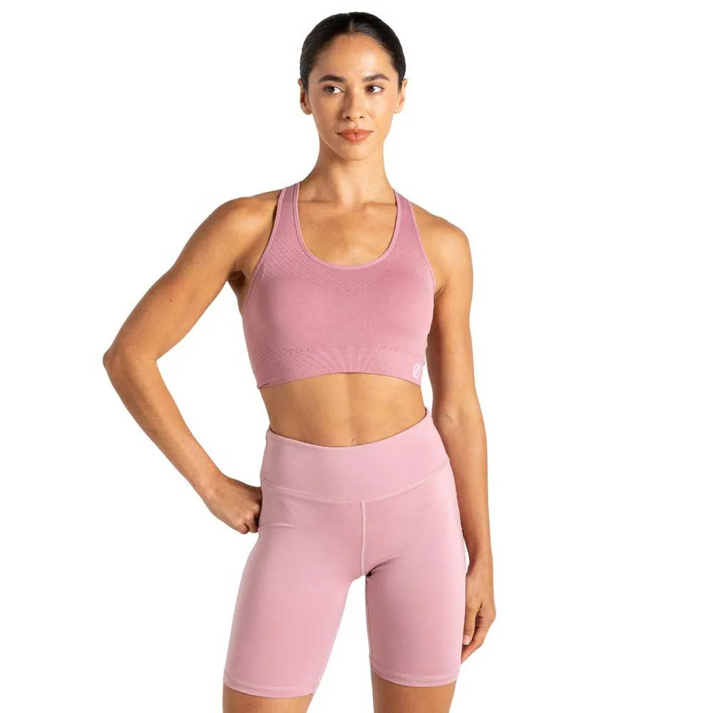 

Спортивный бюстгальтер Dare2B Dont Sweat It II Low Impact Sports Bra, розовый
