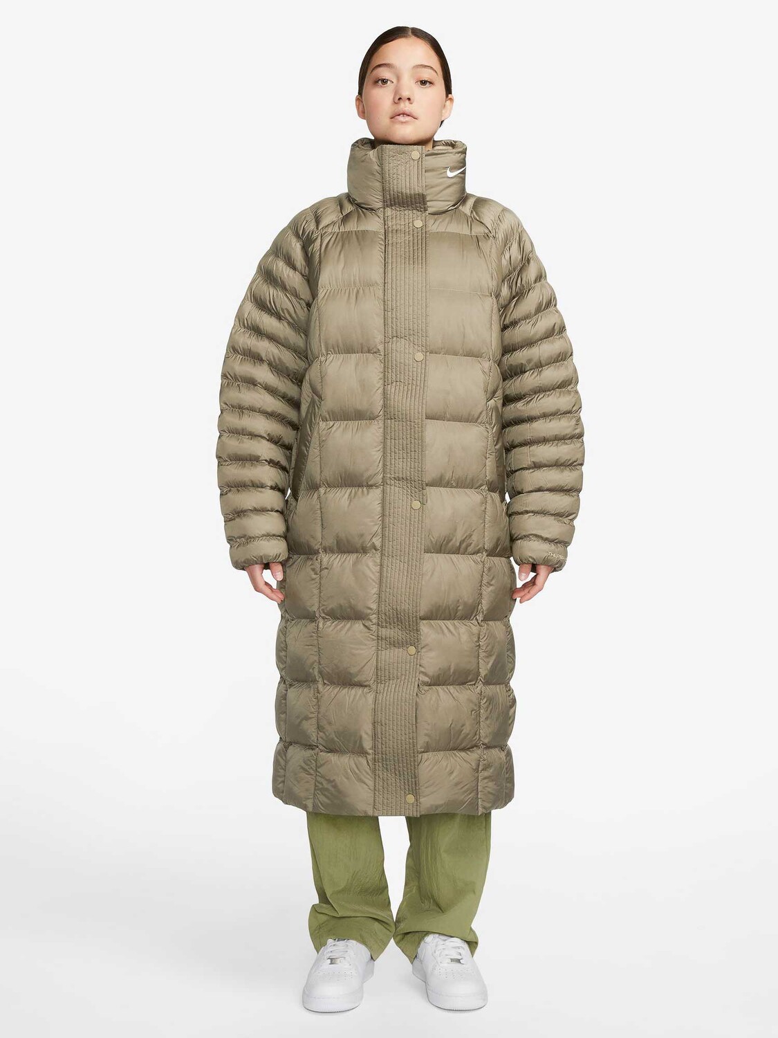 

Куртка Nike W NSW ESSNTL PRIMA PKA, зеленый