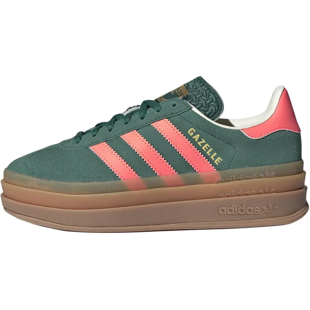 Adidas Originals GAZELLE BOLD низкие кроссовки для подростков зеленые