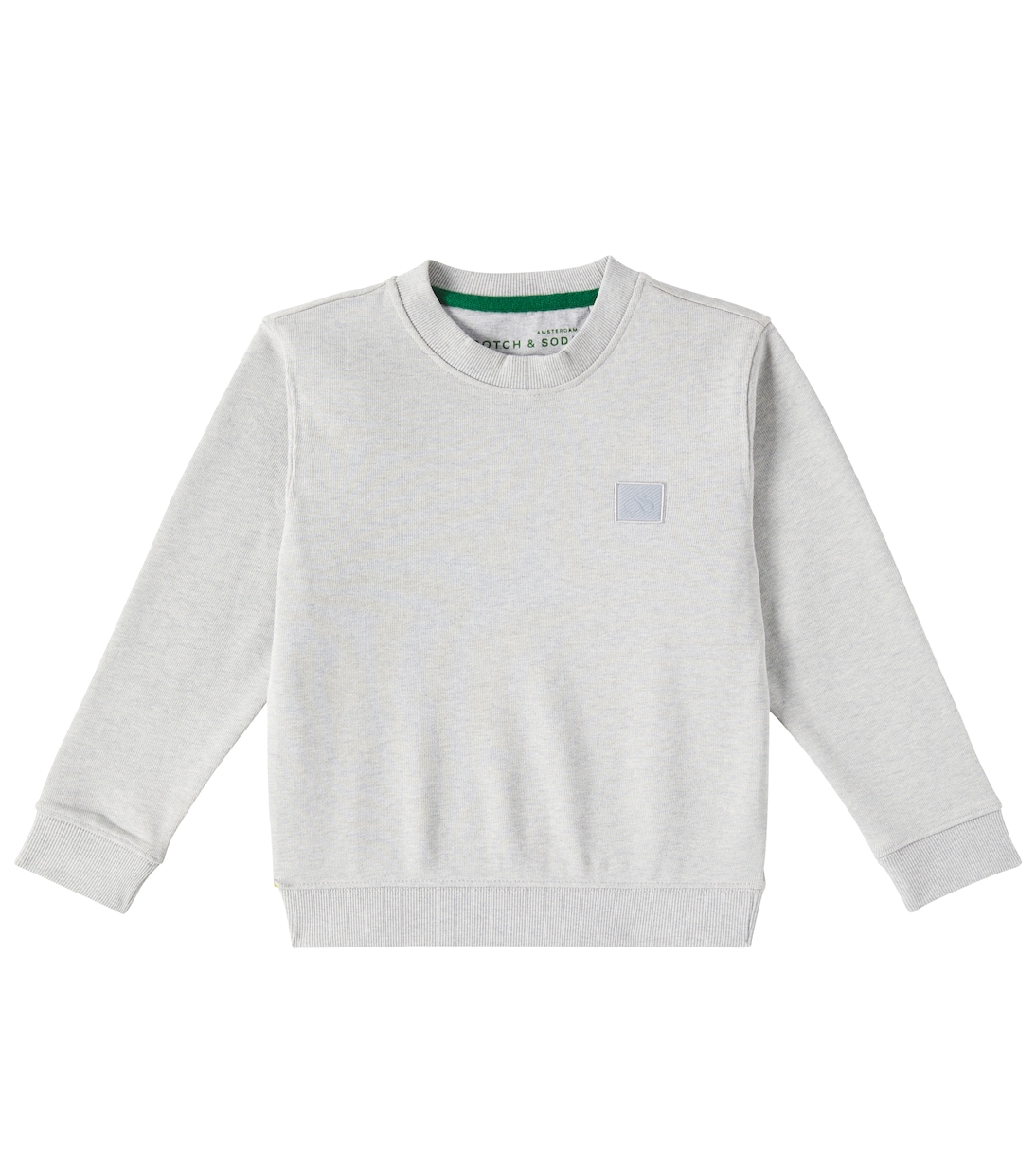 

Толстовка из хлопкового джерси с логотипом Scotch & Soda Kids, Light Pastel Grey