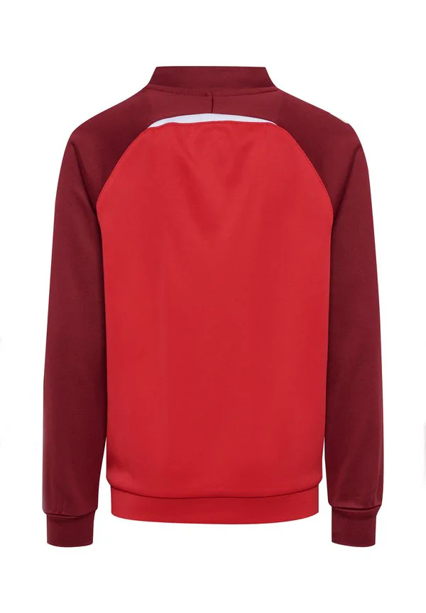 Детская тренировочная куртка hmllead 2.0 track zip Hummel, True Red/Maroon — фото 2