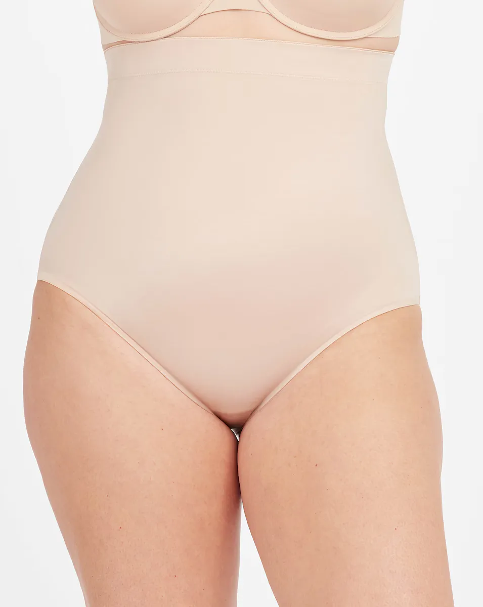 

Бесшовные трусики, уменьшающие завышенную талию Spanx, цвет Nude