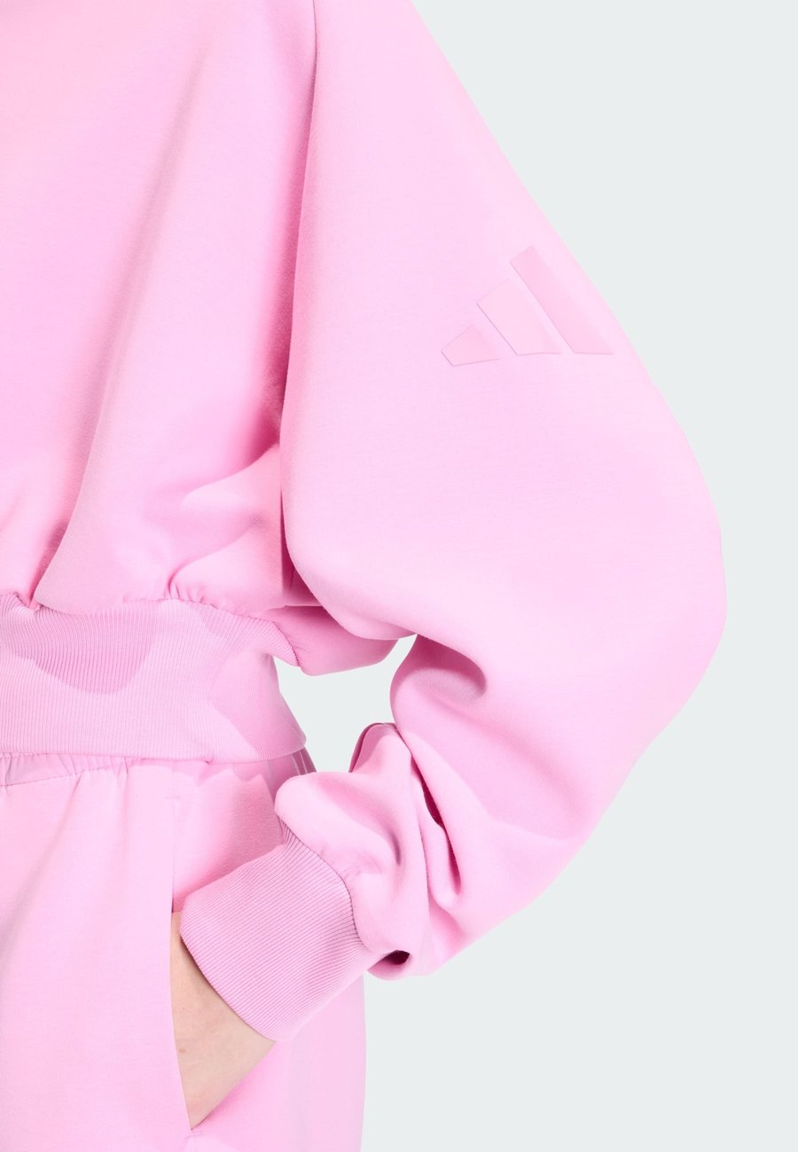 Толстовка Adidas Sportswear SOFT LUX, St Tropic Bloom/Pink — фото 3