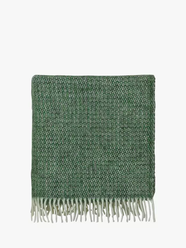 

Плед Burleigh x Bedeck Wool, цвет green/multi