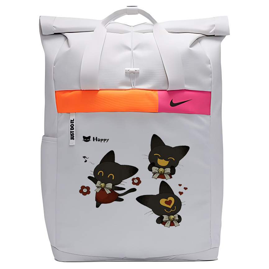 

Nike Тканевый рюкзак унисекс светло-серый, Happy Cat