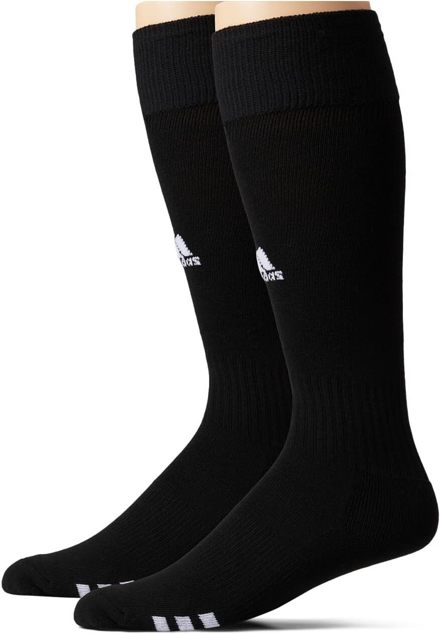 

Комплект из 2 безрецептурных носков Rivalry Soccer adidas, цвет Black/White