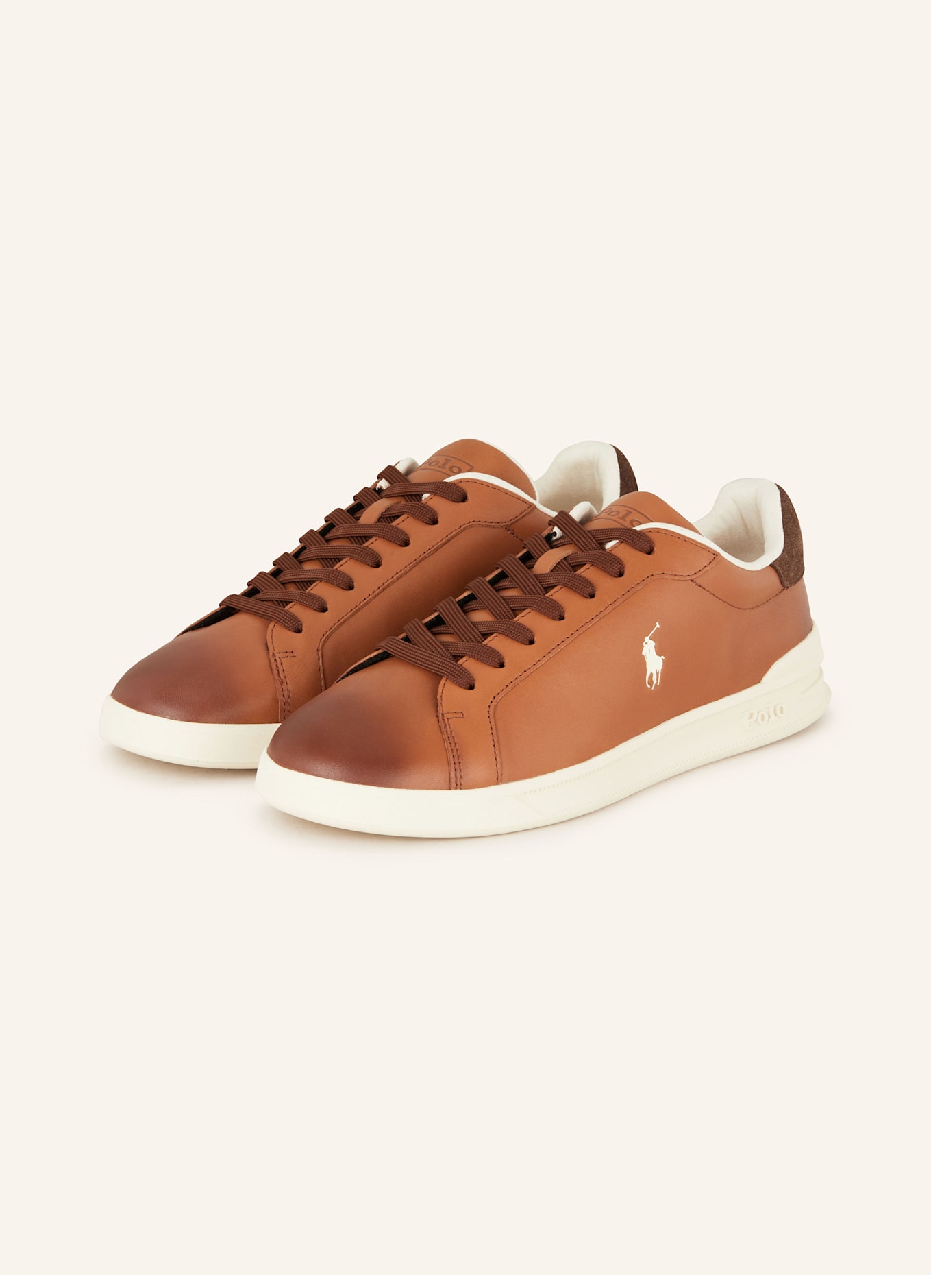 

Кроссовки Polo Ralph Lauren, коричневый