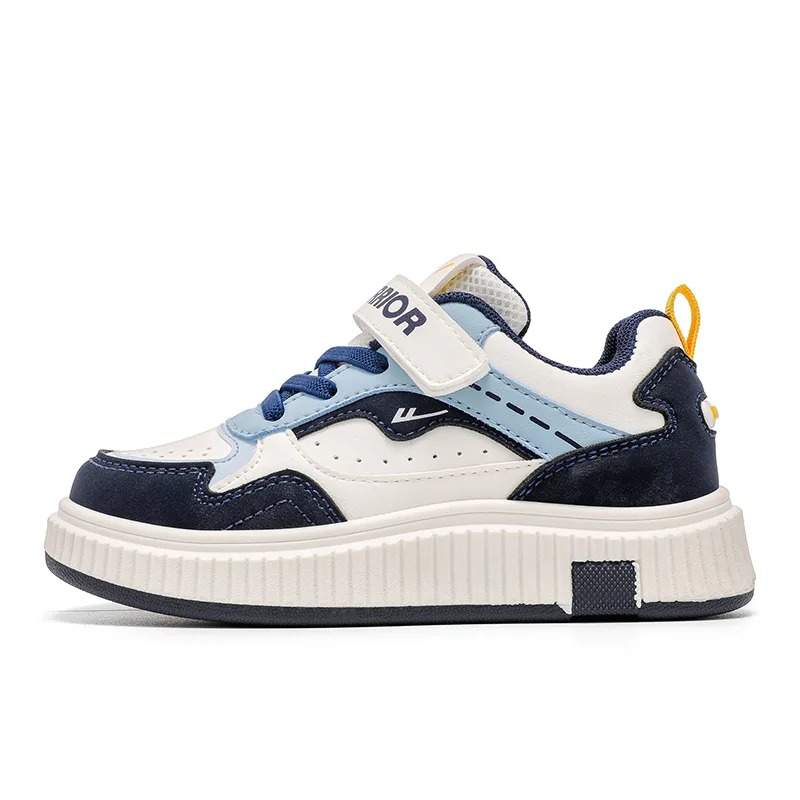 Детские скейтерские кроссовки WARRIOR, Dark Blue White Moon