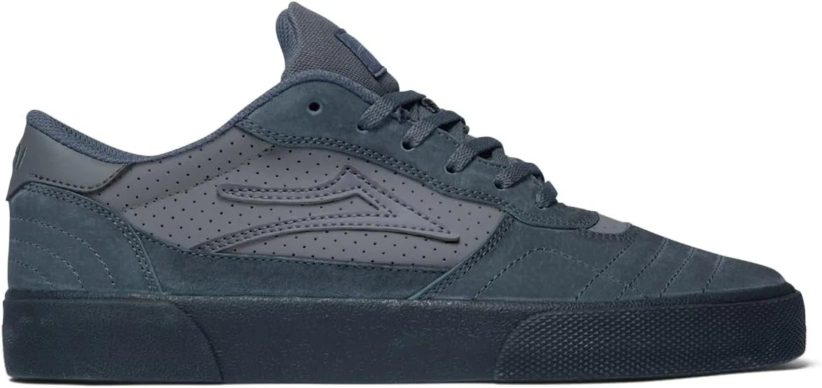 Мужские низкие скейтбордистские кроссовки Lakai Cambridge, Dark Grey Suede