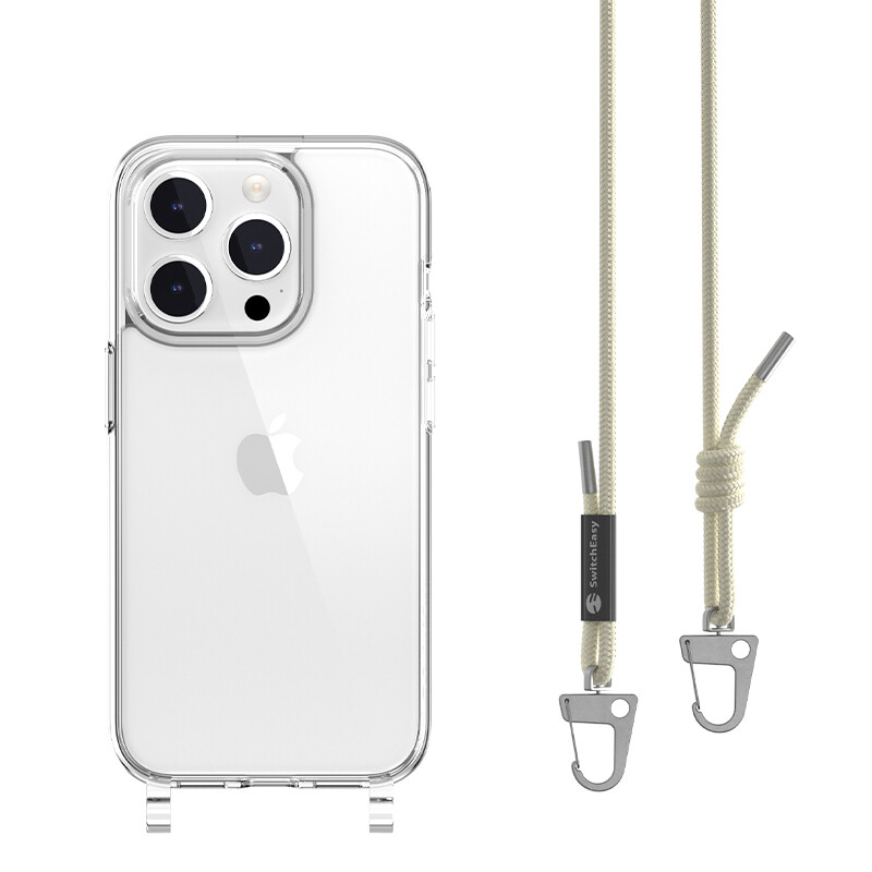 

Чехол для телефона Switcheasy, Pure transparent (ocean lanyard)