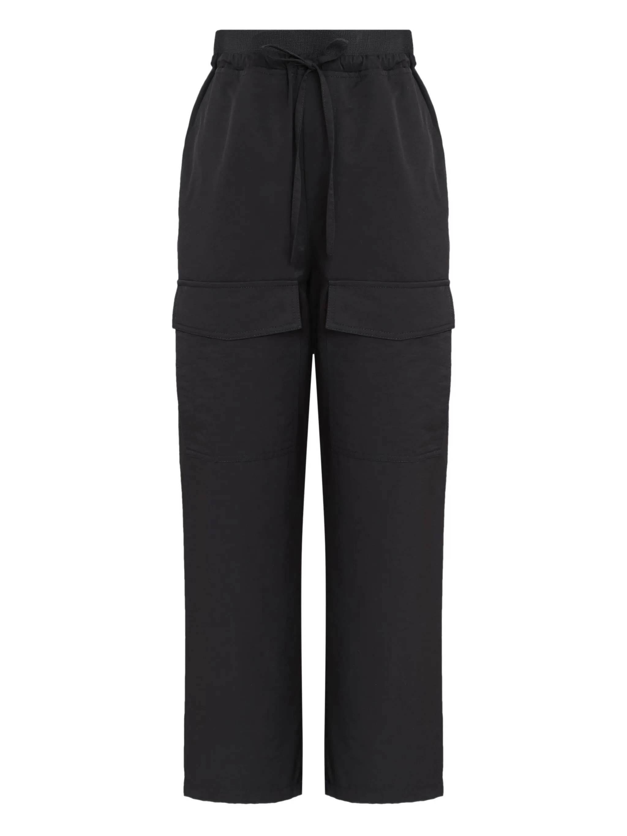 

Прямые брюки карго с кулиской Uma | Raquel Blay, черный