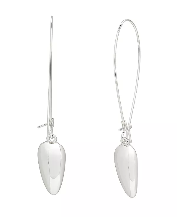 

Серьги-Подвески в форме листьев Robert Lee Morris Soho, silver