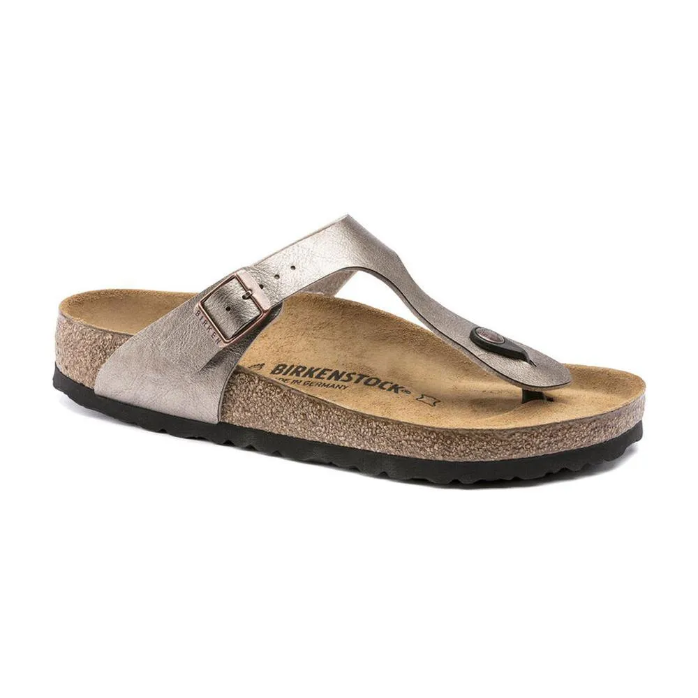 

Сандалии Birkenstock Gizeh Taupe Irise narrow, серый